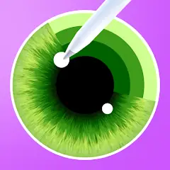 瞳の色の混合